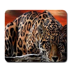 Nature With Tiger Large Mousepads by Sparkle