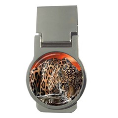 Nature With Tiger Money Clips (round)  by Sparkle