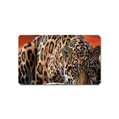 Nature With Tiger Magnet (name Card) by Sparkle