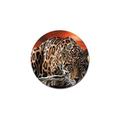 Nature With Tiger Golf Ball Marker by Sparkle