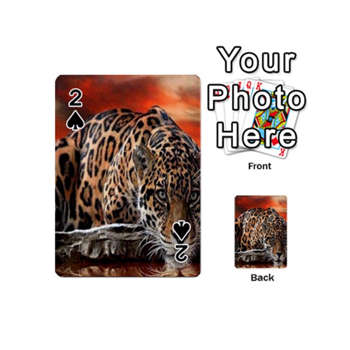 Nature With Tiger Playing Cards 54 Designs (Mini)