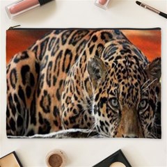 Nature With Tiger Cosmetic Bag (xxxl) by Sparkle