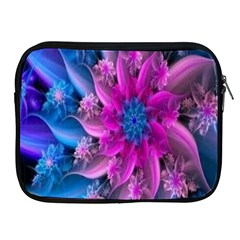 Fractal Flower Apple Ipad 2/3/4 Zipper Cases by Sparkle