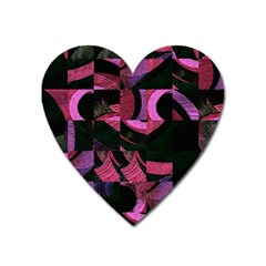 Random Design Heart Magnet