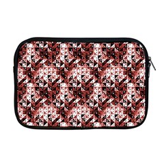 Digital Checkboard Apple Macbook Pro 17  Zipper Case by Sparkle