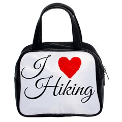 I Hiking Classic Handbag (two Sides) by FunnyStatementsandSlogans