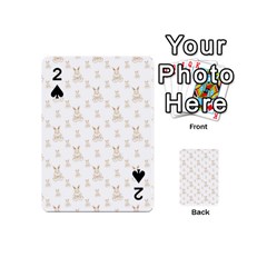 Happy Easter Motif Print Pattern Playing Cards 54 Designs (mini) by dflcprintsclothing