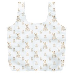 Happy Easter Motif Print Pattern Full Print Recycle Bag (xxxl)