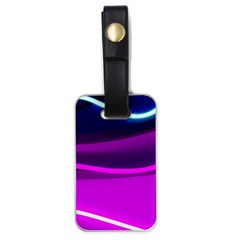 Neon Wonder  Luggage Tag (one Side) by essentialimage