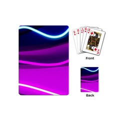 Neon Wonder  Playing Cards Single Design (mini) by essentialimage