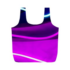 Neon Wonder  Full Print Recycle Bag (m) by essentialimage