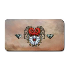 Wonderful Elegant Heart Medium Bar Mats by FantasyWorld7