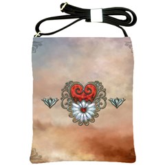 Wonderful Elegant Heart Shoulder Sling Bag by FantasyWorld7