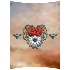 Wonderful Elegant Heart Back Support Cushion by FantasyWorld7