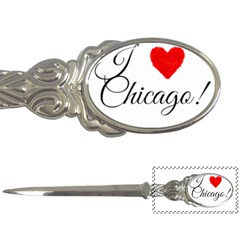 I Heart Chicago  Letter Opener by FunnyStatementsandSlogans