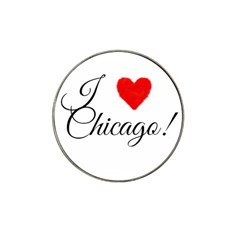 I Heart Chicago  Hat Clip Ball Marker by FunnyStatementsandSlogans