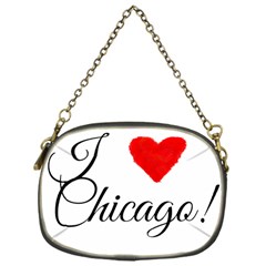 I Heart Chicago  Chain Purse (one Side) by FunnyStatementsandSlogans