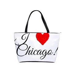 I Heart Chicago  Classic Shoulder Handbag by FunnyStatementsandSlogans