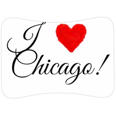 I Heart Chicago  Velour Seat Head Rest Cushion by FunnyStatementsandSlogans