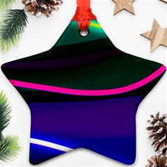 Neon Wonder Ornament (Star)