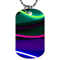 Neon Wonder Dog Tag (Two Sides)