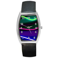 Neon Wonder Barrel Style Metal Watch