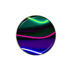 Neon Wonder Hat Clip Ball Marker by essentialimage