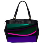 Neon Wonder Oversize Office Handbag (2 Sides) Back