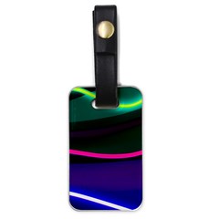 Neon Wonder Luggage Tag (one side)