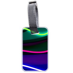 Neon Wonder Luggage Tag (two sides)