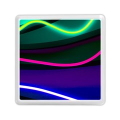 Neon Wonder Memory Card Reader (square) by essentialimage