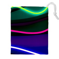 Neon Wonder Drawstring Pouch (4xl)