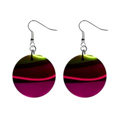 Neon Wonder Mini Button Earrings by essentialimage