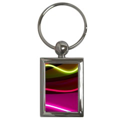 Neon Wonder Key Chain (rectangle) by essentialimage