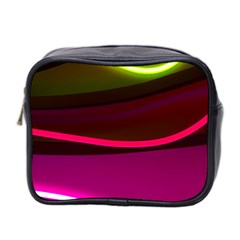 Neon Wonder Mini Toiletries Bag (two Sides) by essentialimage