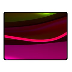 Neon Wonder Fleece Blanket (small) by essentialimage