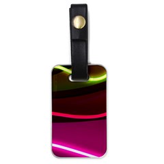 Neon Wonder Luggage Tag (one Side) by essentialimage