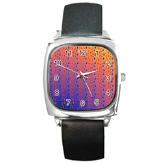 Animal Paws Square Metal Watch by Sparkle