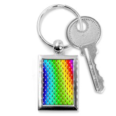 Bear Cycling Key Chain (rectangle) by Sparkle