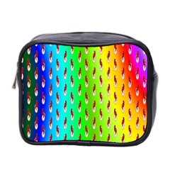 Bear Cycling Mini Toiletries Bag (two Sides) by Sparkle