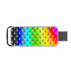 Bear Cycling Portable Usb Flash (one Side) by Sparkle