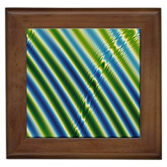 Blueglow Framed Tile