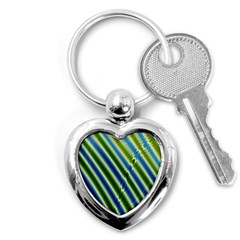 Blueglow Key Chain (heart) by Sparkle