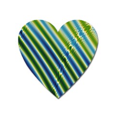 Blueglow Heart Magnet