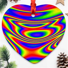 Rainbow Ornament (Heart)