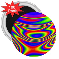 Rainbow 3  Magnets (100 pack)