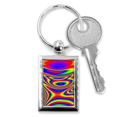 Rainbow Key Chain (Rectangle)