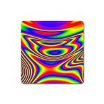 Rainbow Square Magnet Front