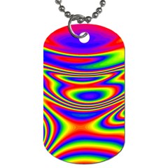 Rainbow Dog Tag (One Side)