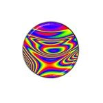 Rainbow Hat Clip Ball Marker (4 pack) Front